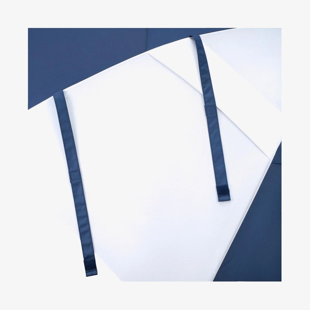 Darani 58" Recycled Golf Umbrella Navy/White Details - D11011