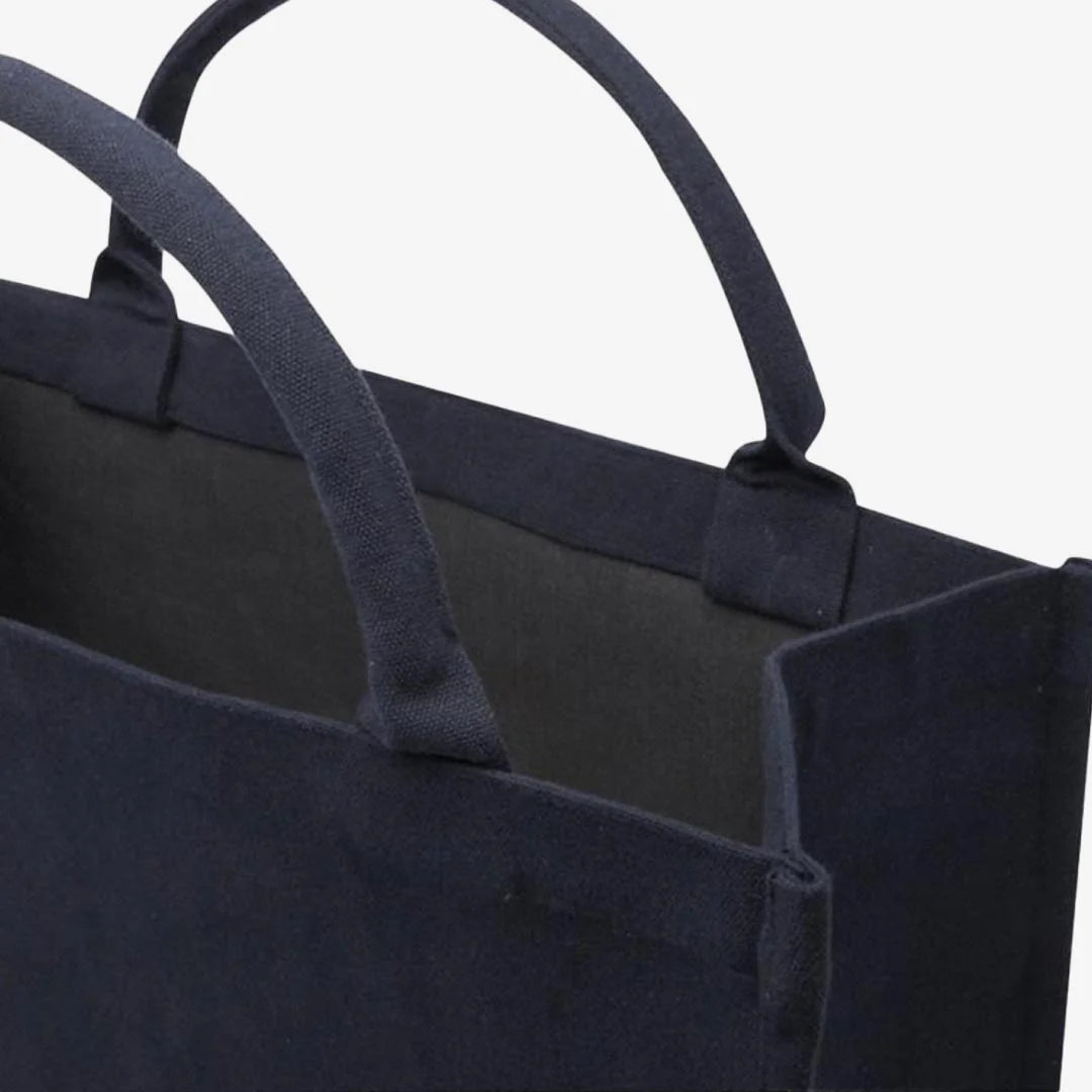 Details of Darani Page Recycled Tote in Navy - DA1013