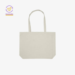 Darani Weekender Recycled Zip Tote in Natural Flat - DA1014