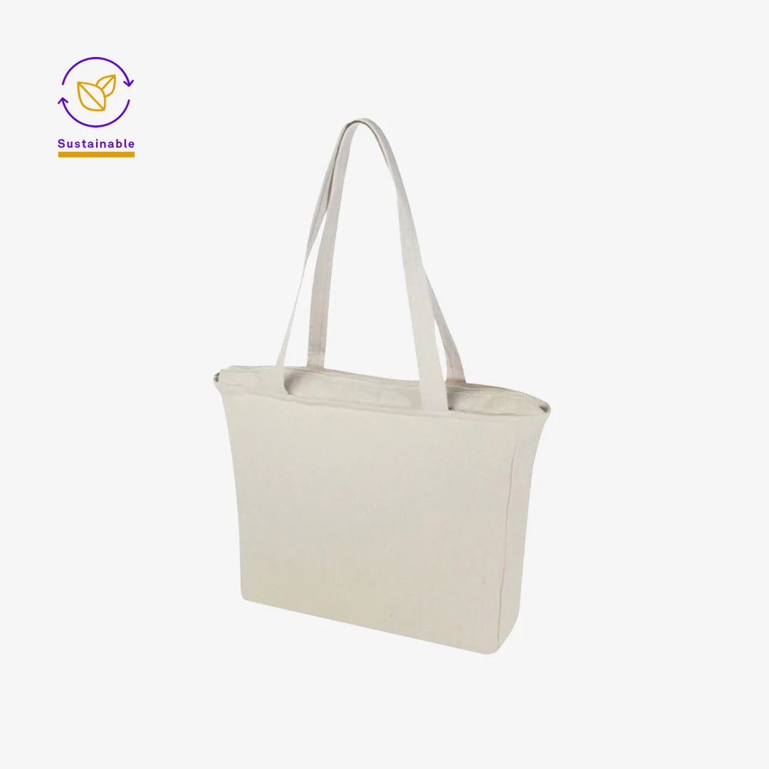 Darani Weekender Recycled Zip Tote in Green - DA1014