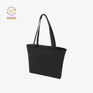 Darani Weekender Recycled Zip Tote in Black - DA1014