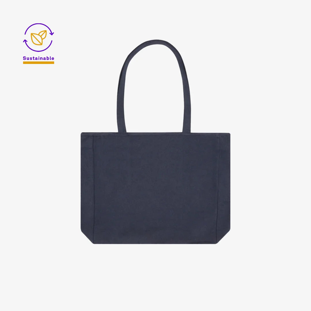 Darani Weekender Recycled Zip Tote in Navy Flat - DA1014