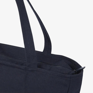 Details of Darani Weekender Recycled Zip Tote in Navy - DA1014