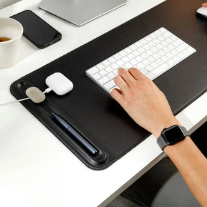 Lifestyle photo of Orbitkey Desk Mat Slim Active in Black