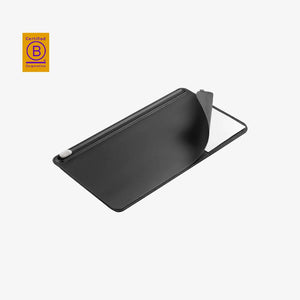 Document hideaway detail of Orbitkey Medium Desk Mat in Black