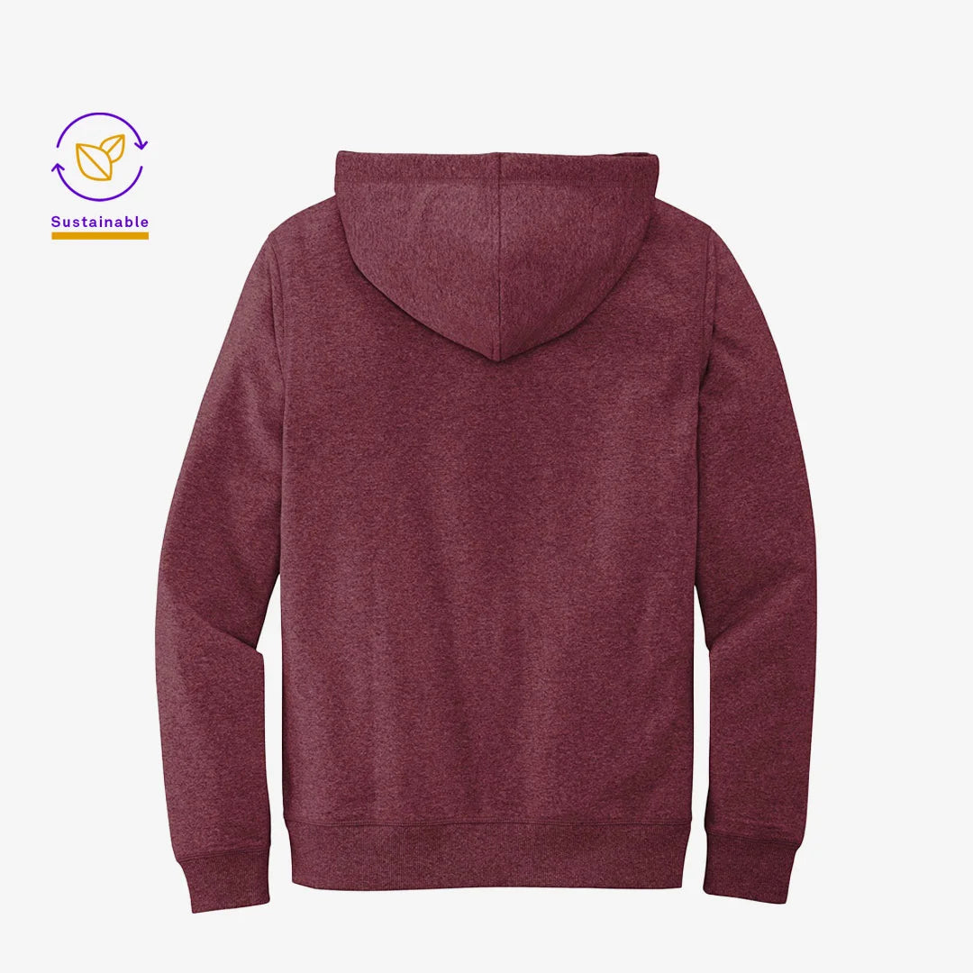Maroon Heather - Back