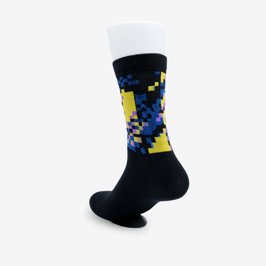 Eftsure Draper Cotton Dress Socks Back - Mercha