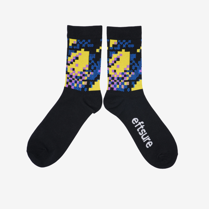 Eftsure Draper Cotton Dress Socks Details - Mercha