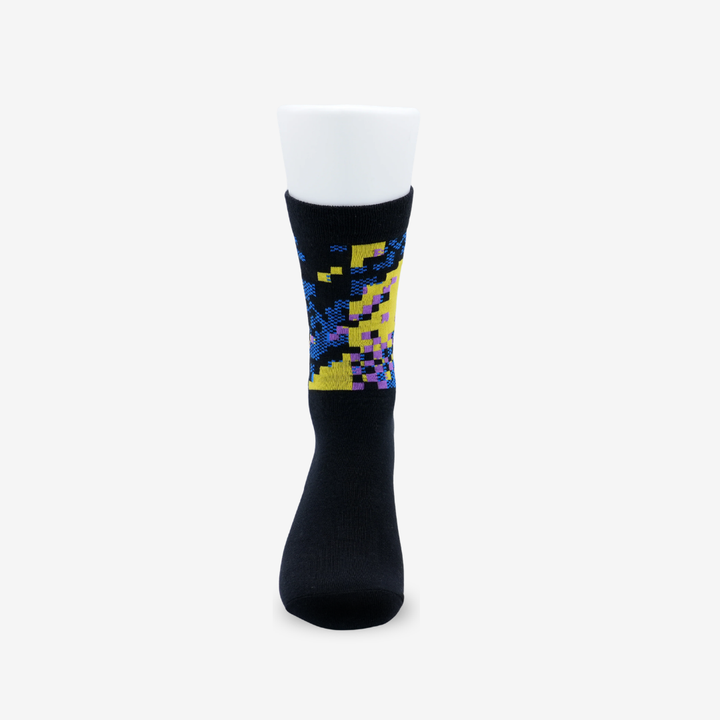  Company Branded Eftsure Draper Cotton Dress Socks in Front - Mercha