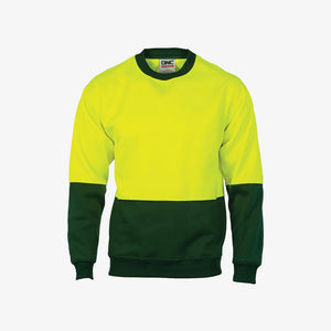 YELLOW/BOTTLE GREEN - FRONT