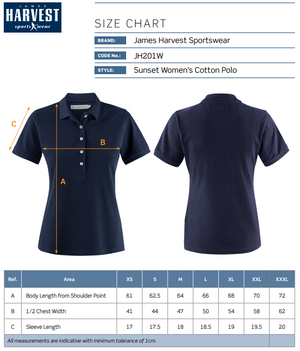 Product Size Guide Image