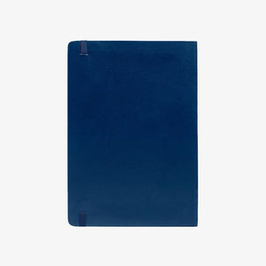 Back of Karst A5 Softcover Notebook in Navy - KT1002