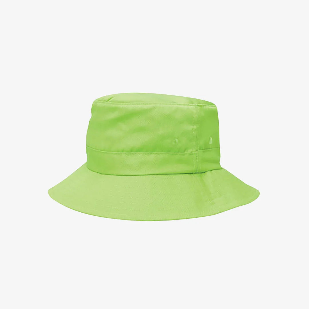 Legend Life Kids Twill Bucket Hat w/Toggle in Lime - 4363