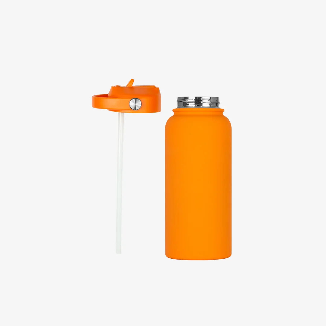 Nottage Laredo 1L Rubber Coated Bottle in Orange - 4108