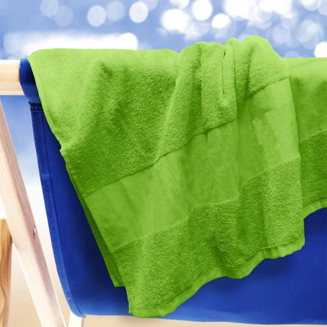 Lifestyle Photo of Trends Marina Terry Towel in Bright Green - 120246