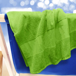Lifestyle Photo of Trends Marina Terry Towel in Bright Green - 120246