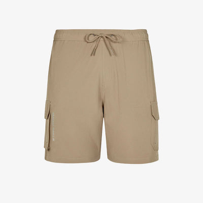 Syzmik Men's Streetworx Board Short in Khaki Front - ZS240