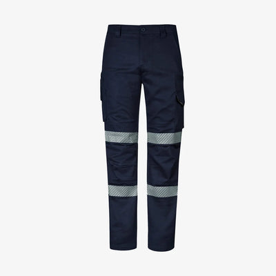 Syzmik Men's Rugged Cooling Stretch Taped Pant in Navy - ZP924 | Mercha 