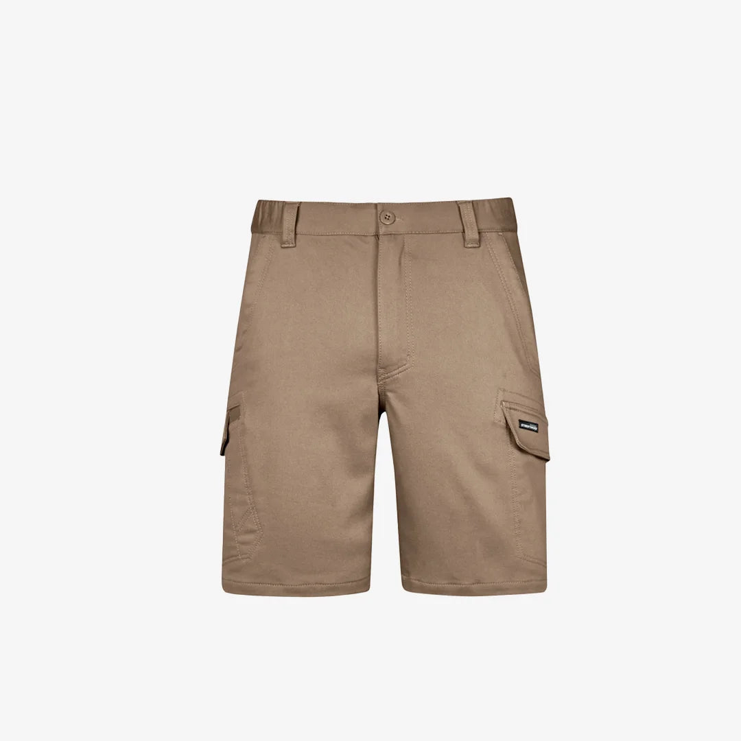Syzmik Men's Streetworx Comfort Short in Khaki - ZS445 | Mercha