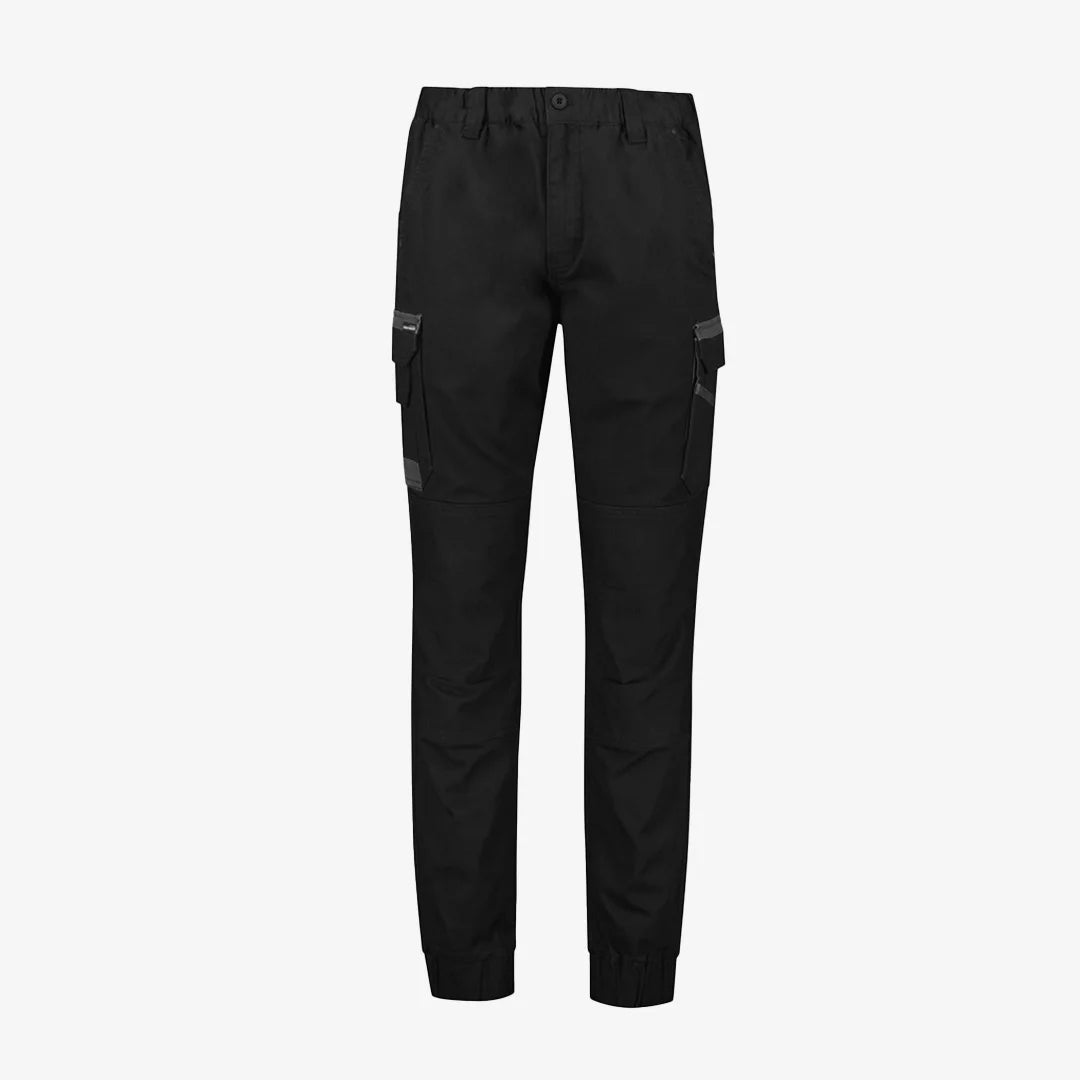 Syzmik Men’s Streetworx Heritage Cuffed Pant in Black - ZP420 | Mercha