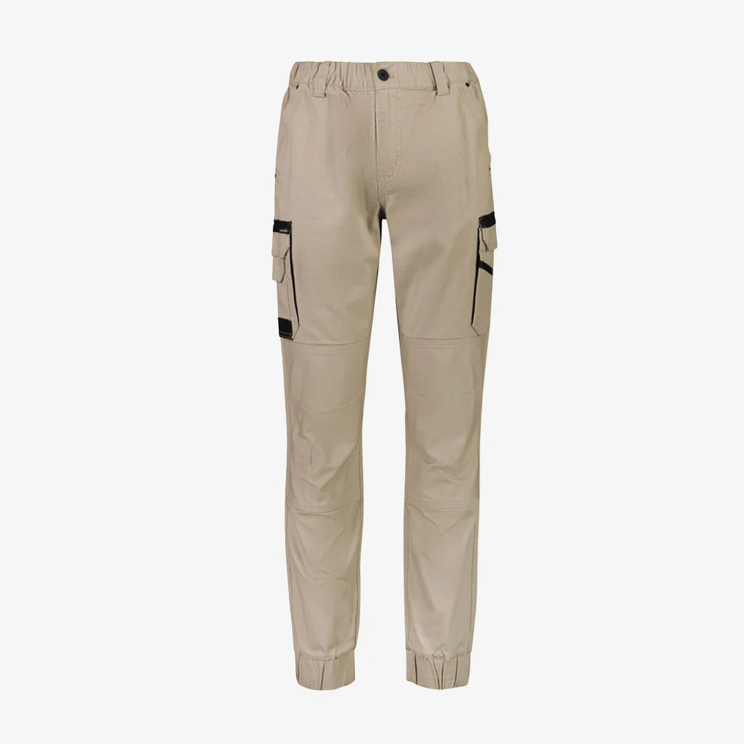 Syzmik Men’s Streetworx Heritage Cuffed Pant in Stone - ZP420 | Mercha