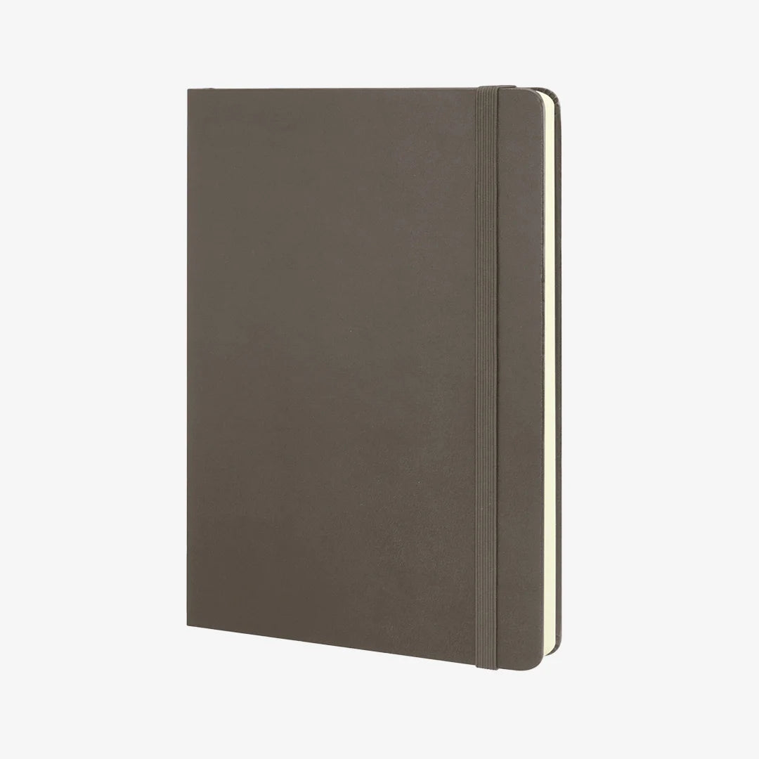 Moleskine Classic Hard Cover Large Notebook in Earth Brown - 117221
