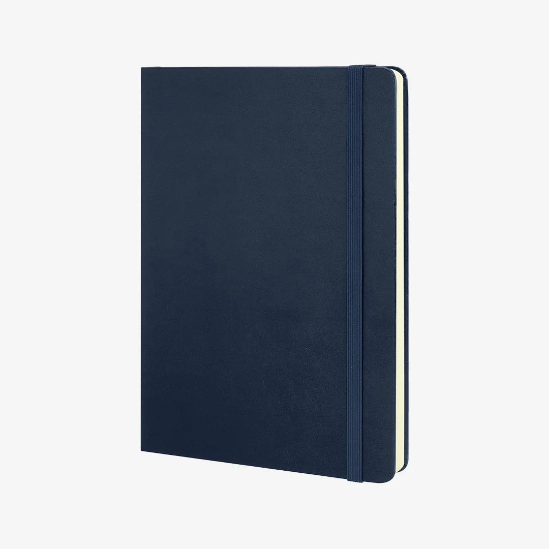 Moleskine Classic Hard Cover Large Notebook in Prussian Blue - 117221