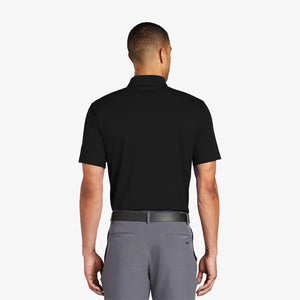 Man wearing Nike Tech Basic Dri-FIT Polo Back in Black - 203690