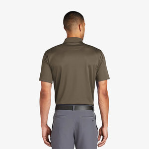 Man wearing Nike Tech Basic Dri-FIT Polo Back in Olive Khaki - 203690