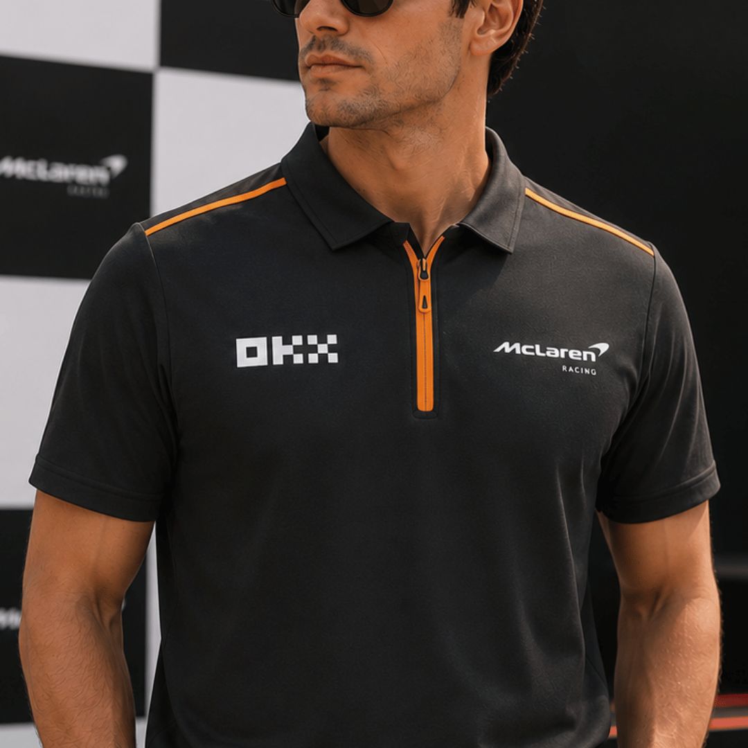 OKX McLaren Men's Polo - LIFESTYLE
