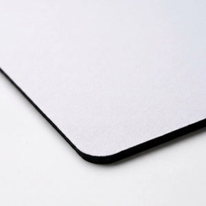 Lifestyle Image of Promo Brands Optical Friendly Mouse Mat in White - MM103A