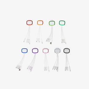 Promo Brands Pentapus 4-in-1 Charging Cable - T236