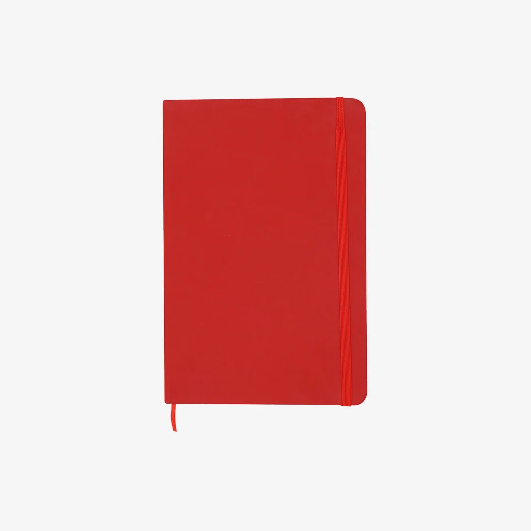 Promo Brands Polychroma A5 Notebook in red - Quick custom promotional products Promo Brands Polychroma A5 Notebook in red - Quick custom promotional products