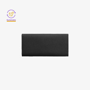 AS Colour Recycled Long Wallet in Black Back - 1034
