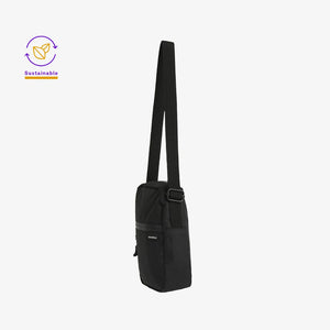 AS Colour Recycled Transit Bag Side in Black - 1026