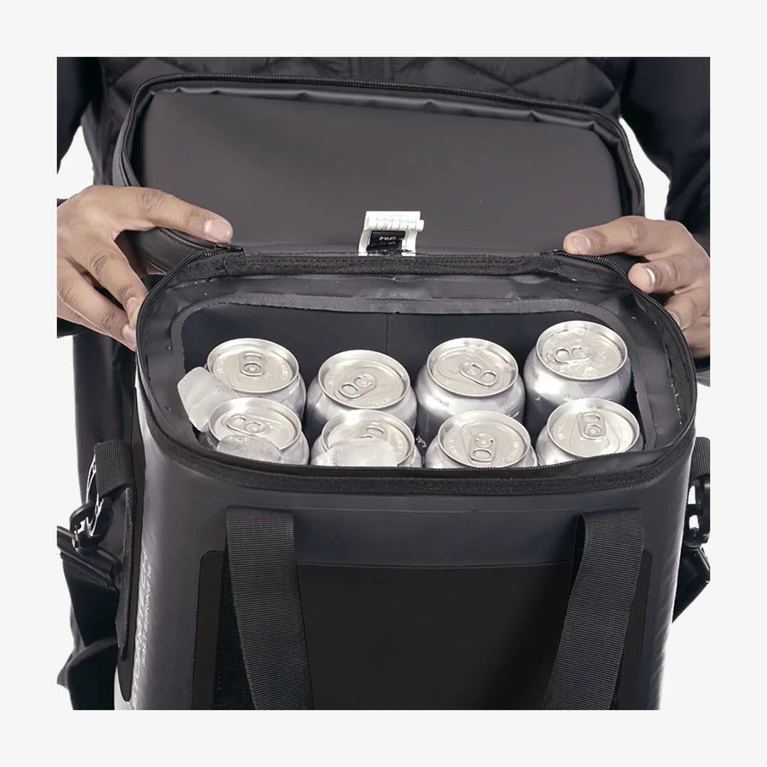 Legend Life Salt Spring Cooler Bag in Black/Dolphin Lifestyle - CFR-2 