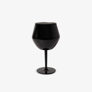 Lifestyle Photo of Promo Brands Shiraz Detachable Wine Glass in Black - S938