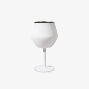 Lifestyle Photo of Promo Brands Shiraz Detachable Wine Glass in White - S938
