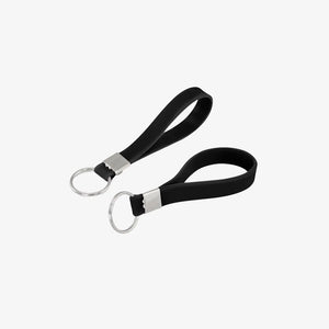 Trends Silicon Key Ring Details in Black - 118532