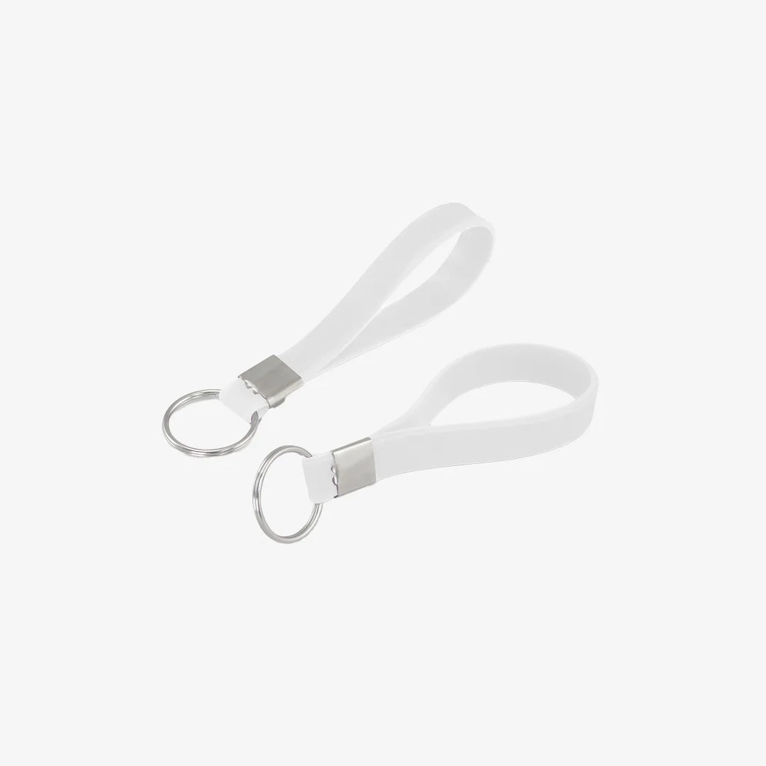 Trends Silicon Key Ring Details in Clear - 118532