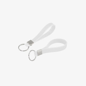 Trends Silicon Key Ring Details in Clear - 118532