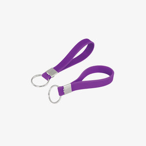 Trends Silicon Key Ring Details in Purple - 118532