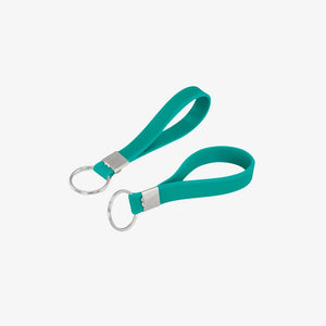 Trends Silicon Key Ring Details in Teal - 118532