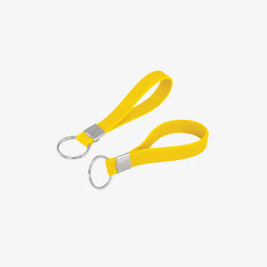 Trends Silicon Key Ring Details in Yellow - 118532