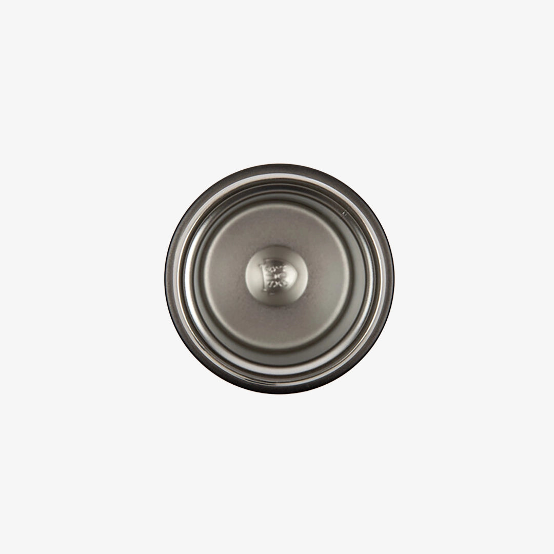 Lifestyle Photo of Logo Line Slipstream Double Wall Coffee Cup in Black - LL1026