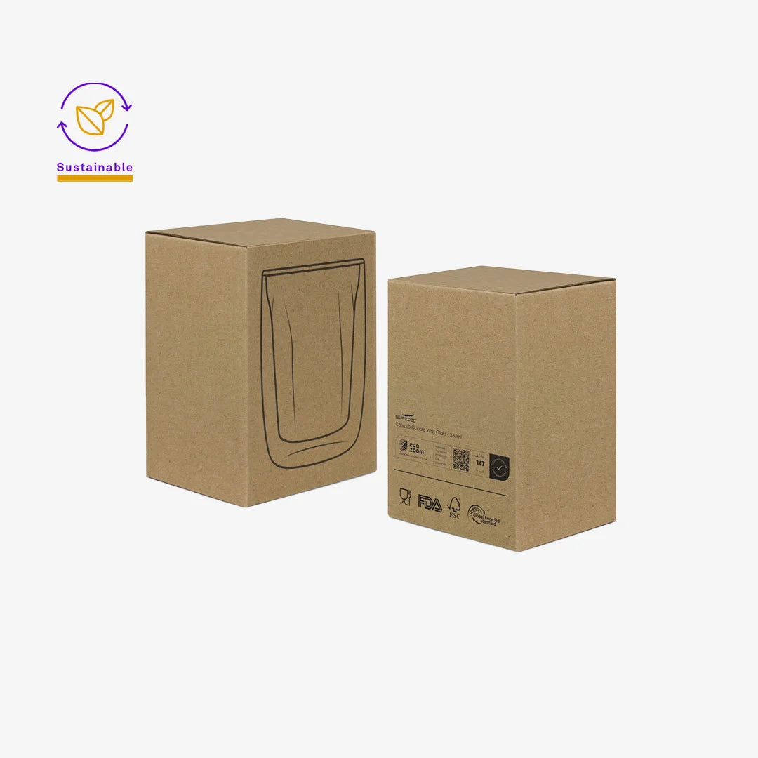TRENDS SPICE Calypso 330 ml Double Wall Glass Packaging - 126870