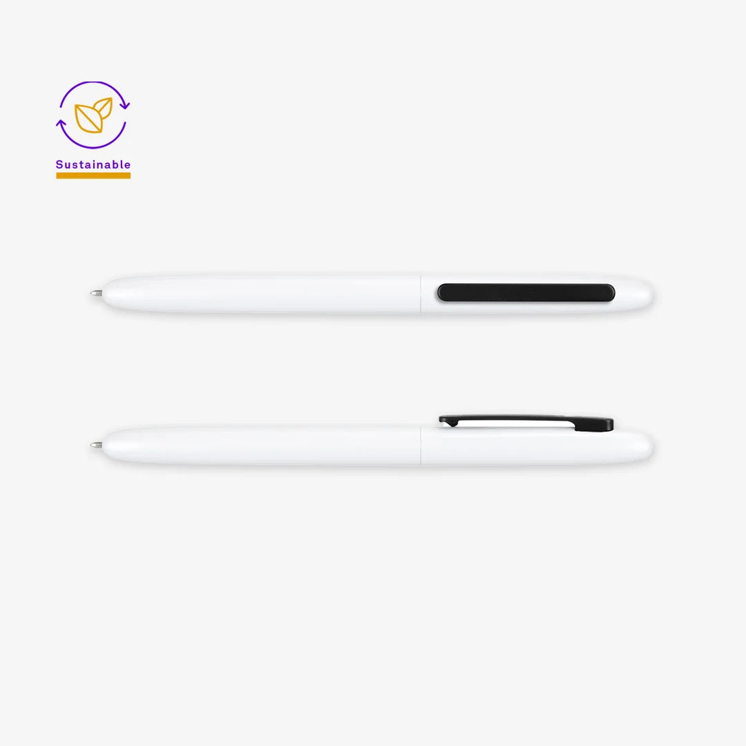 Metallic White - Front