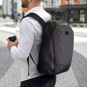 Lifestyle Photo of Trends SPICE Waste2Gear 20L Business Computer Backpack in Black - 126951