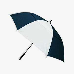 Promo Brands Stormy Umbrella in Navy/White - H689