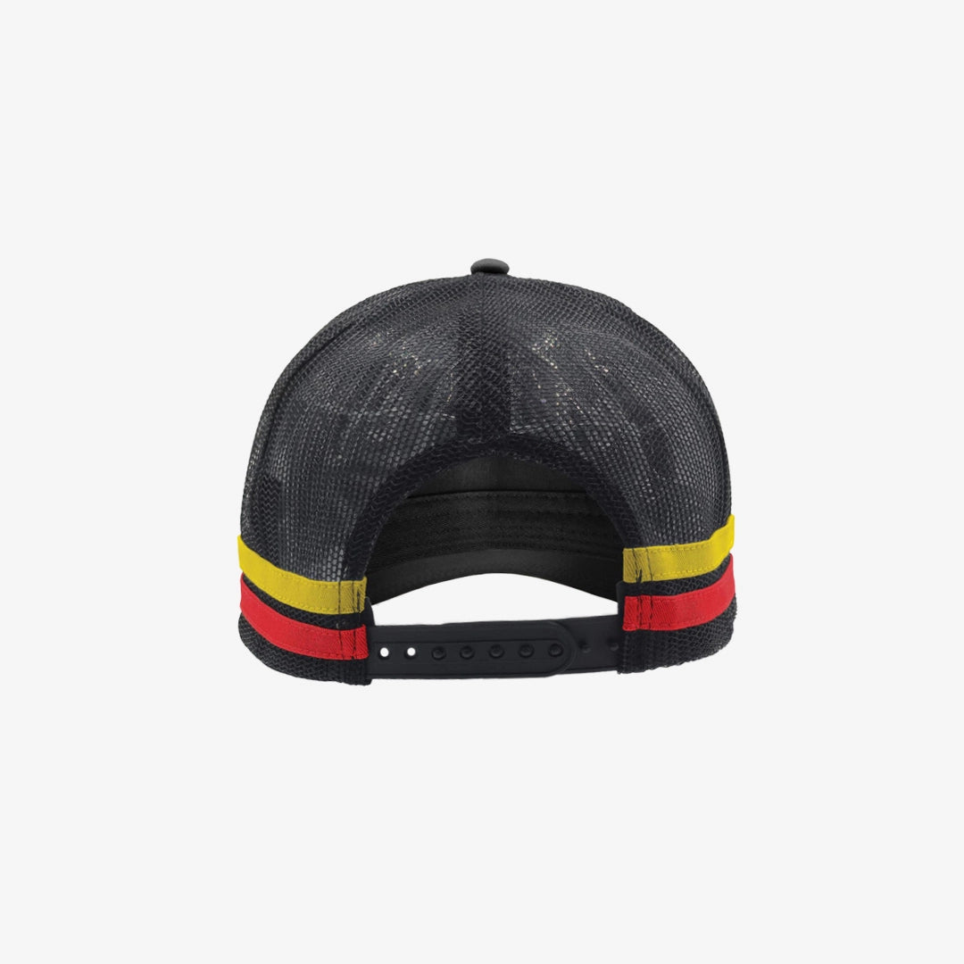 Black/Black/Gold/Red - Back
